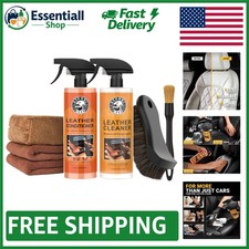 Professional Leather Cleaning Kit For Cars Furniture - Easy To Use Effective