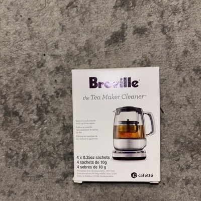 Breville BTM100 Revive Organic Tea Cleaner for BTM800XL Tea Maker 4 Pack Genuine