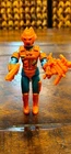 GI JOE 1994 ALLEY VIPER Battle Corps ORANGE Blue STRIPES 100% COMPLETE CARD