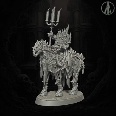 Monolith Arts - Echoes of the Void - Candle Rider - DnD/TTRPG Figur/Miniatur