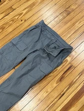 Duluth Trading Co Men’s Flex Fire Hose Pants Cargo Work Slim Fit  36x30