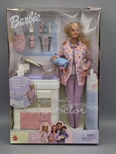HAPPY FAMILY BABY DOCTOR BARBIE DOLL MATELL #56726 NIB 2002