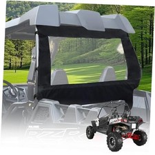 Polaris RZR XP 900 Rear Window,Rear Windshield, Canvas Soft Full Back Window