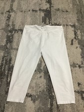 J. Jill Prima Cotton Womens Capri White Leggings size 2X