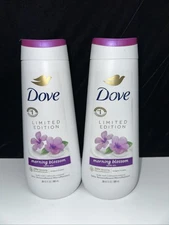 PACK OF 2-DOVE MORNING BLOSSOM  BODY WASH Limited Edition 20oz