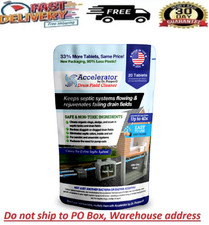 Drain Field Cleaner Tablets by Dr Pooper Clea...