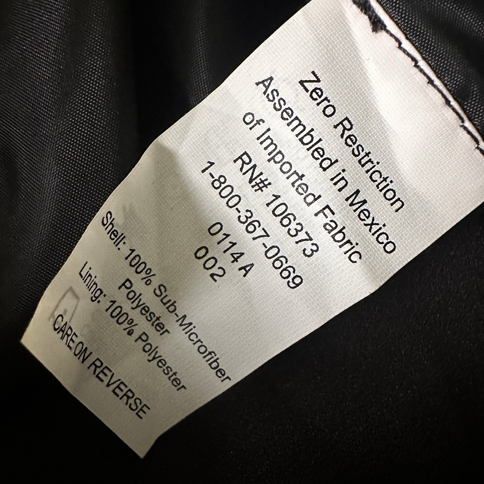 Zero Restriction 1/4 Zip pullover Jacket  Men L B… - image 17