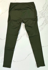 Fabletics Mid-rise Olive Green Seamless Leggings