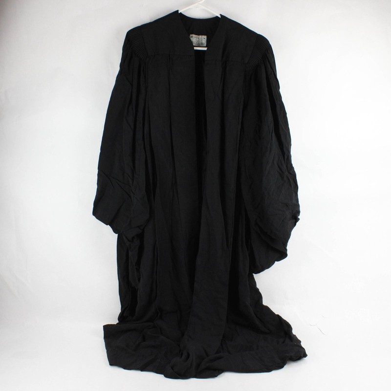 Vintage E. R. Moore Choir & Pulpit Black Robe Adult Unisex One Size FLAW