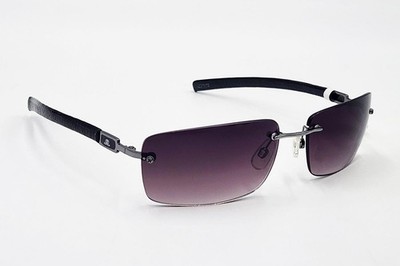 JLO By Jennifer Lopez Women's Rimless Sunglasses Black Snake Gray Gradient