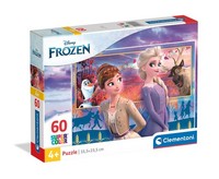 Clementoni 26056 Supercolor Frozen 2 – Puzzle 60 Teile Ab 4 Jahren, (Us Import)