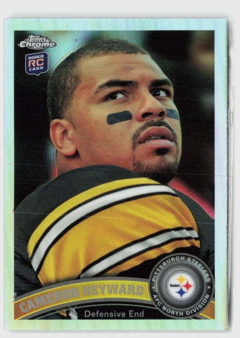 Cameron Heyward Topps Chrome #117 Refractor