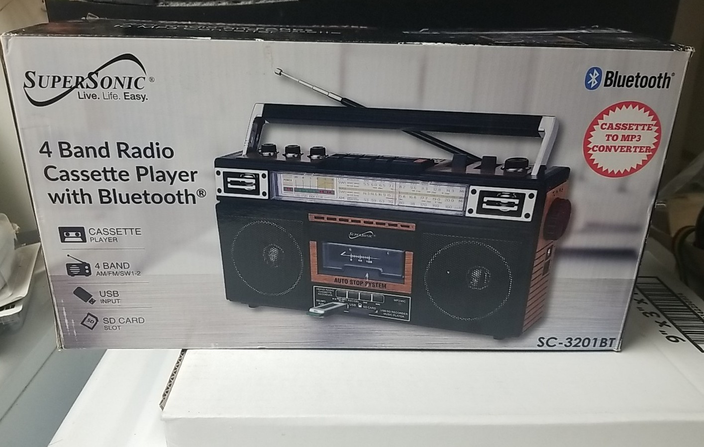 Boombox, Bluetooth Speaker