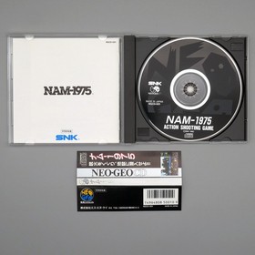 [ NGCD ] NAM 1975 - Arcade War Shooter - SNK Neo Geo CD - JAPAN