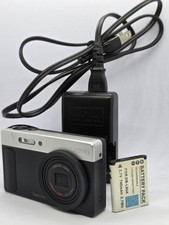 PENTAX Optio H90 Compact Digital Camera Black Silver Tested Functionality