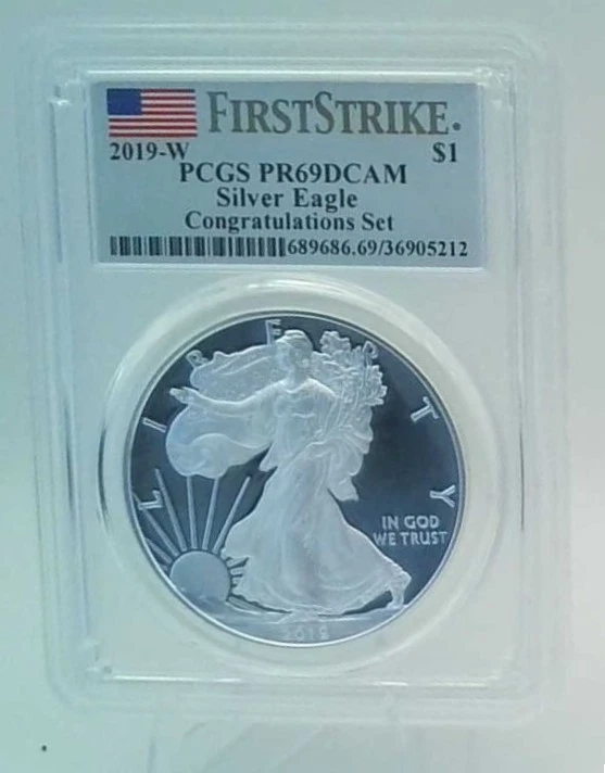 American Eagle PR 69 Graded 2019 Silver Bullion Coins for sale | eBay