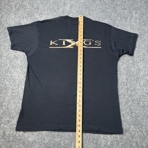 Vtg 1990 Kings X Faith Hope Love T-shirt 80s Band Tour Tee Single Stitch Mens L, $89.94 - Photo 8