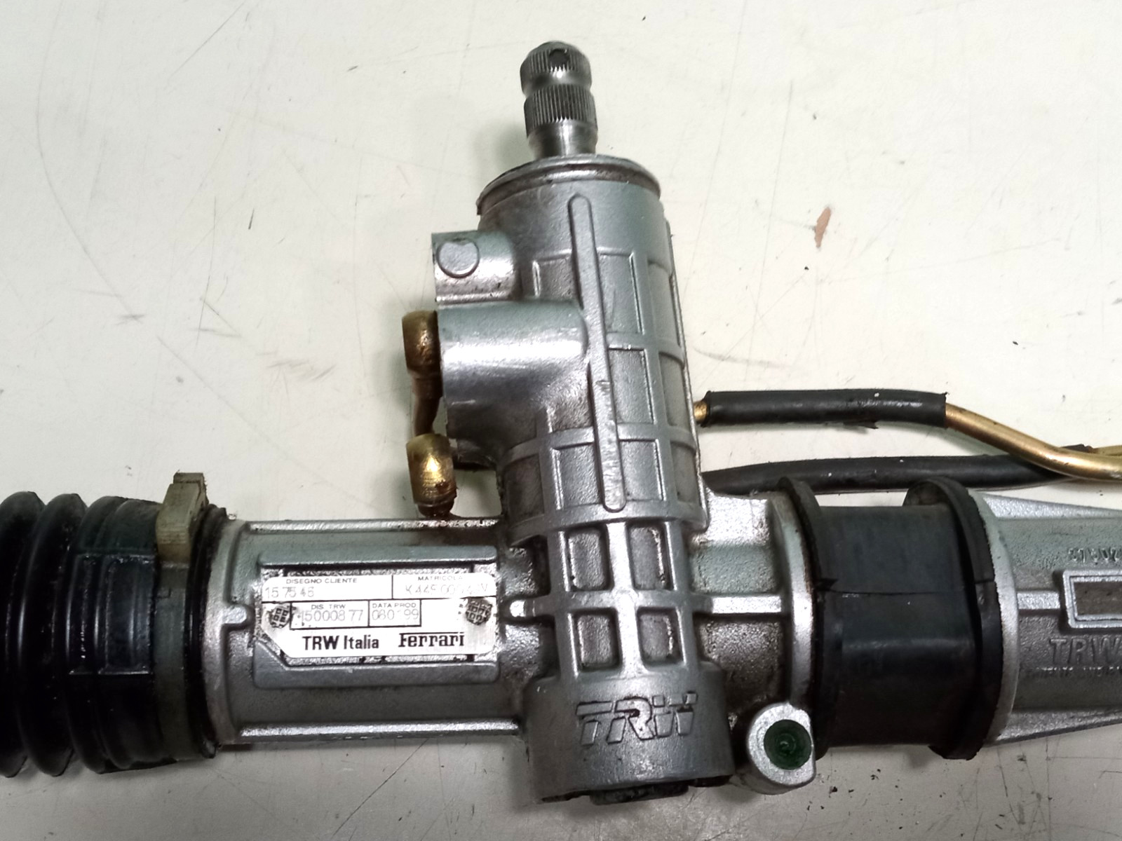 Ferrari 355 Power Steering Rack Pinion Assembly_157546_Inner Tie Rods_Boots_OE
