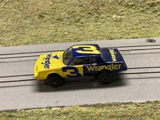Aurora AFX Custom Painted Earnhardt Wrangler Jeans  tjet HO slot car body