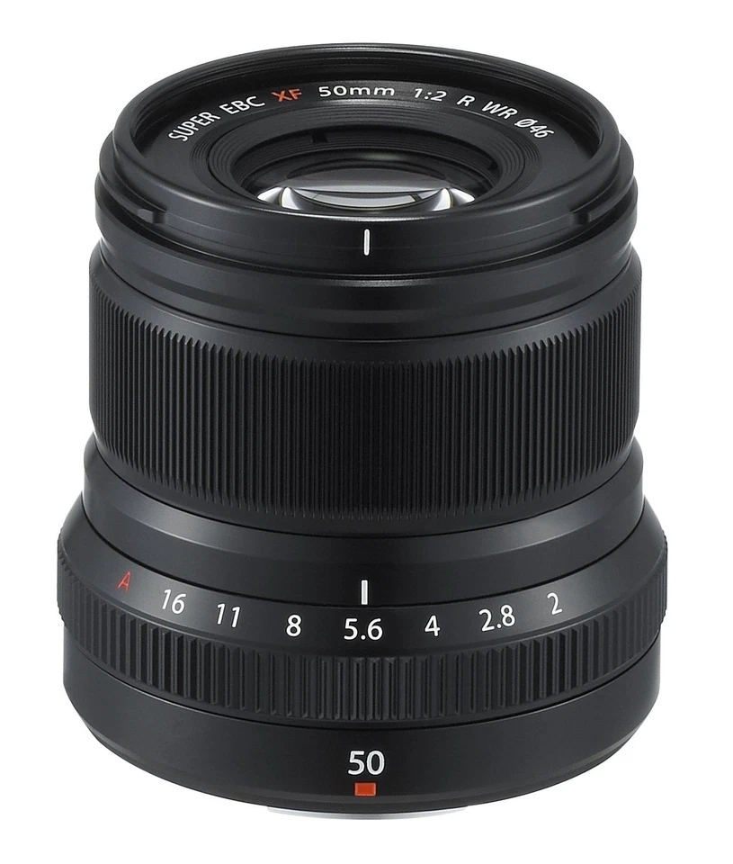 Authentique Fujifilm XF 50mm F/2 R WR Lens (black)