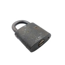 Vintage USN Padlock YO384, United States Navy Military Lock