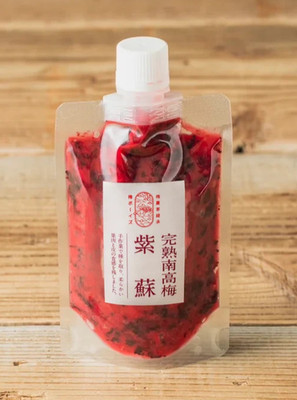 Additive-Free Umeboshi Paste Kishu Pickled Plum with Shiso + Sun-dried Salt 140g