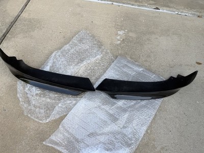 Carbon Fiber Front Bumper Splitters Lip For BMW E90 E91 LCI Facelift 09-11