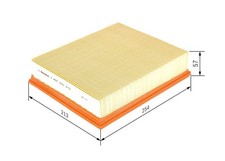 BOSCH Luftfilter 1 457 433 310 für OPEL