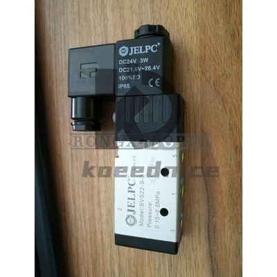 ONE JELPC SV522-S-2 DC24V Two-Position Five-Way Solenoid Valve New