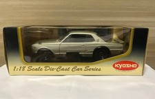 Kyosho 08121S Nissan Skyline 2000GT-R KPGC10 Silver 1/18 Collectible 15+