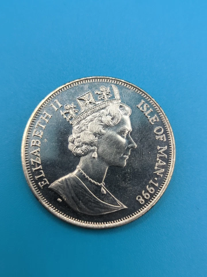 Isle Of Man 1 Crown 1998 - Image 2 of 2