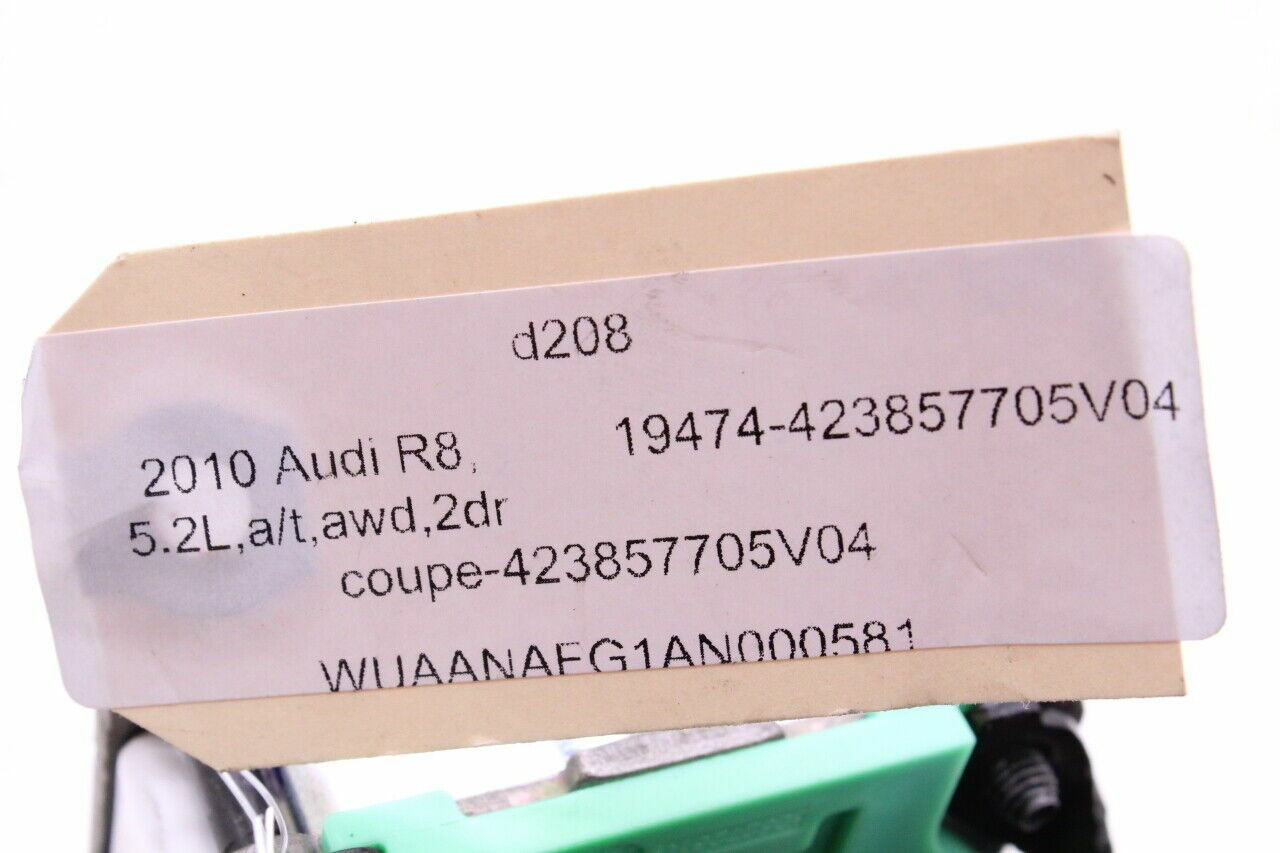 2008-2015 Audi R8 Coupe Front Seat Belt Retractor Left Driver OEM