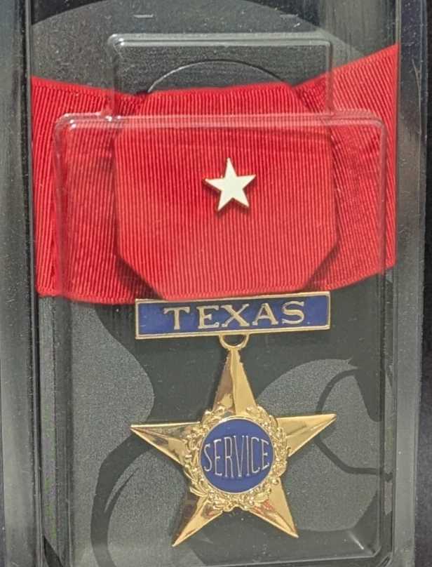 Lone Star Distinguished Service Medal - NEW IN ORIGINAL PACKAGING
