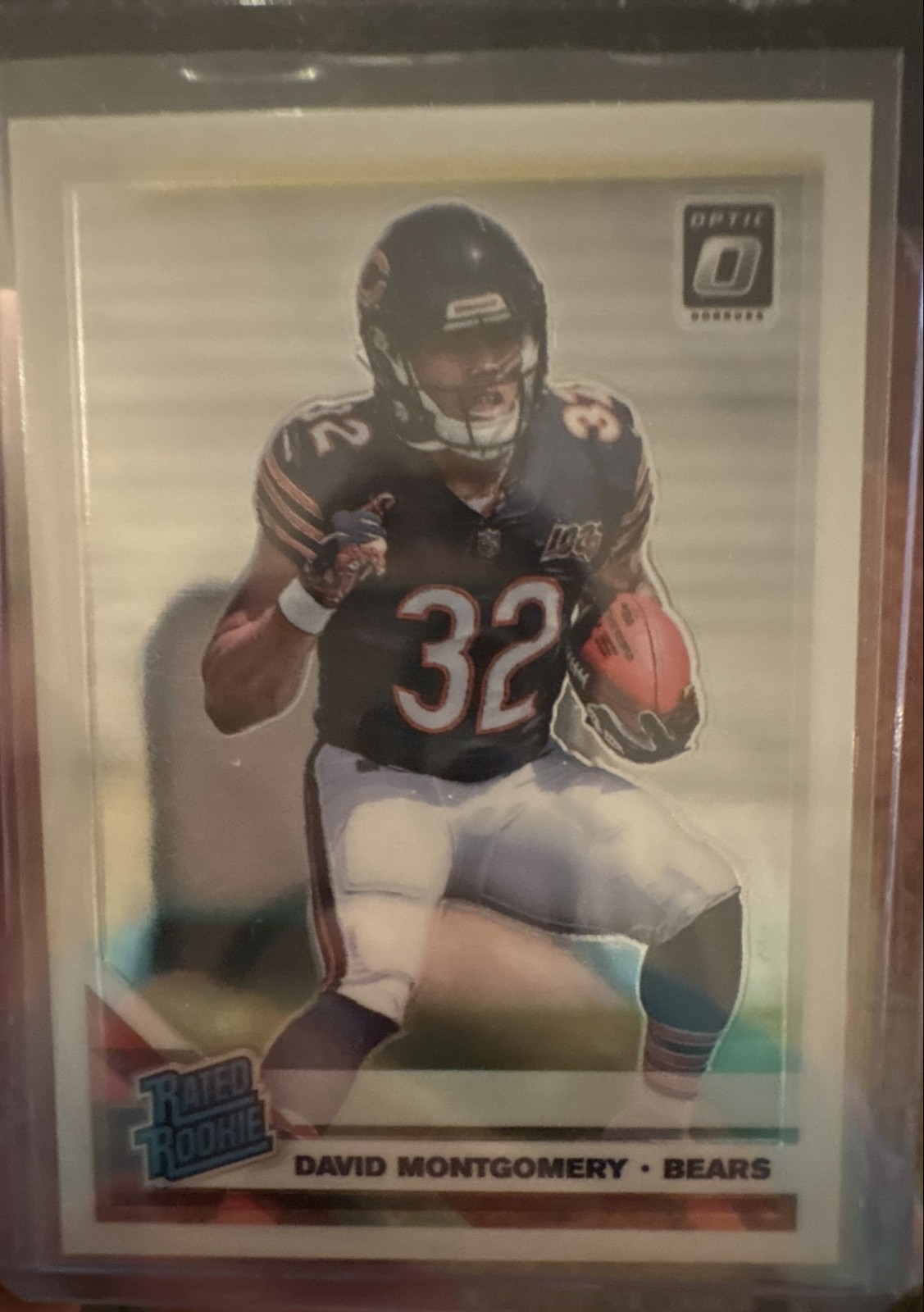 2019 Panini Donruss Optic - Rated Rookie David Montgomery #161 (RC)