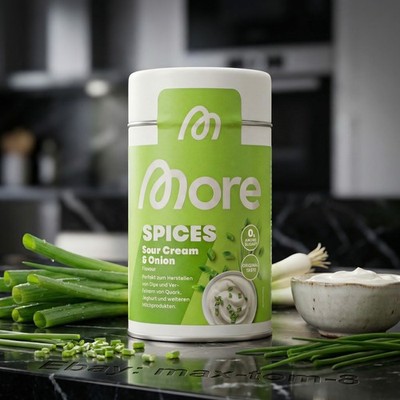 More Nutrition | MORE SPICES Sour Cream & Onion 110 g | Neu & OVP (1x)