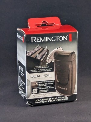 Remington Travel Dual Foil Shaver TF70 Cordless Battery Operated Compact 