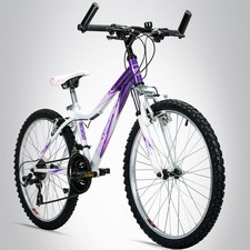(B-WARE) 24 Zoll Mountainbike Bergsteiger Verona Mädchenfahrrad Kinderfahrrad