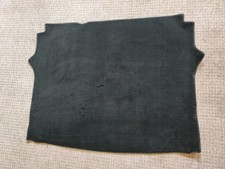 Original W126 C126 Kofferraummatte Mercedes Velours schwarz Keder Kunstleder