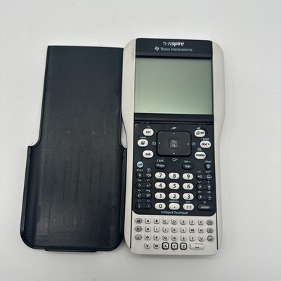 Texas Instruments TI-Nspire Graphing Calculator with Cover Black & White Tested
