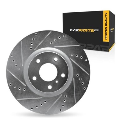 For Infiniti G37 2008-2013 Brake Rotor Front, Driver Side | Cast Iron | Vented