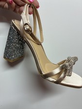 Badgley Mischka Jewel Women  s Heel /Size 5/Brand New/Heel Strap/Rhinestone