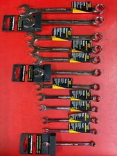 (12) PIECE GEARWRENCH METRIC 6 POINT CHROME COMBINATION WRENCH SET 6mm - 17mm N