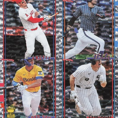 2026 Topps Baseball 75th Anniversary - 1991 Topps Crackleboard Foil - *You Pick*