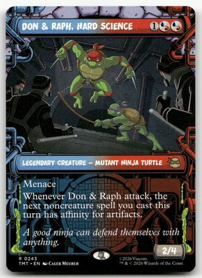 Don & Raph, Hard Science (Showcase) #243 NM Teenage Mutant Ninja Turtles