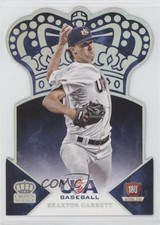 2015 Panini USA Baseball Crown Royale Silver 39/99 Braxton Garrett #32 07rd