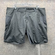 The North Face Shorts Men 40 Adult Chino Flat Front Casual Cotton Hiking Hiker