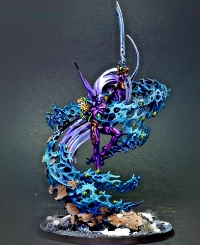 Warhammer 40k Miniature Yncarne Avatar Of Ynnead Warhammer 40k Model - Ynnari Aeldari/Eldar Miniature NO BOX Yncarne Miniature - Foto 8