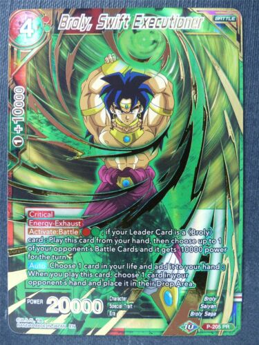 Broly Swift Executioner Foil - Mythic Booster - Dragon Ball Super Card #43L - Photo 1/2