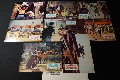 Die linke Hand der Gewalt Shi Hou / Bai Ying Spiel 8 Fotos Kung Fu 1972