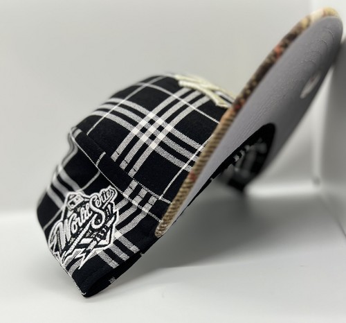 MyFitteds New York Yankees Plaid Metallic NY & 99 WS Patch New Era 59fifty 7 5/8 - Picture 15 of 16